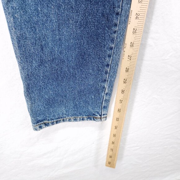 Vintage Jordache Mom Jeans Women Size 29 Pleated High Rise Tapered - Picture 6 of 14